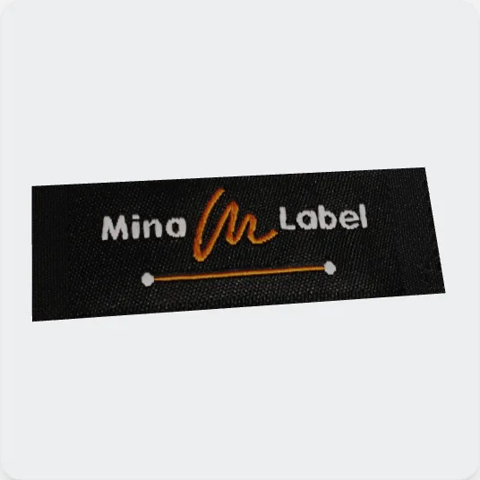 Contoh kualitas Block Halus logo woven
