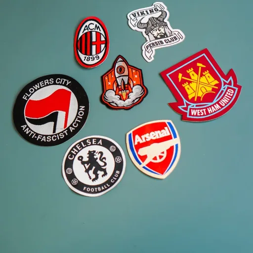 Koleksi patch klub sepak bola woven